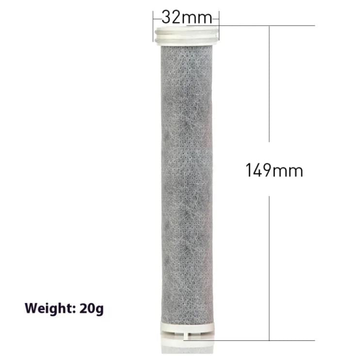 ClearShowers Refills – Charcoal Rods, Brush & Sponge Sets